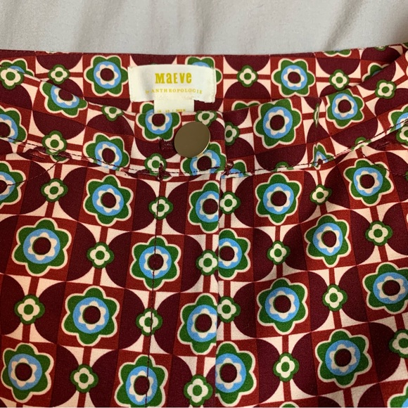 Colourful pants from Anthropologie size 6 - Picture 8 of 9